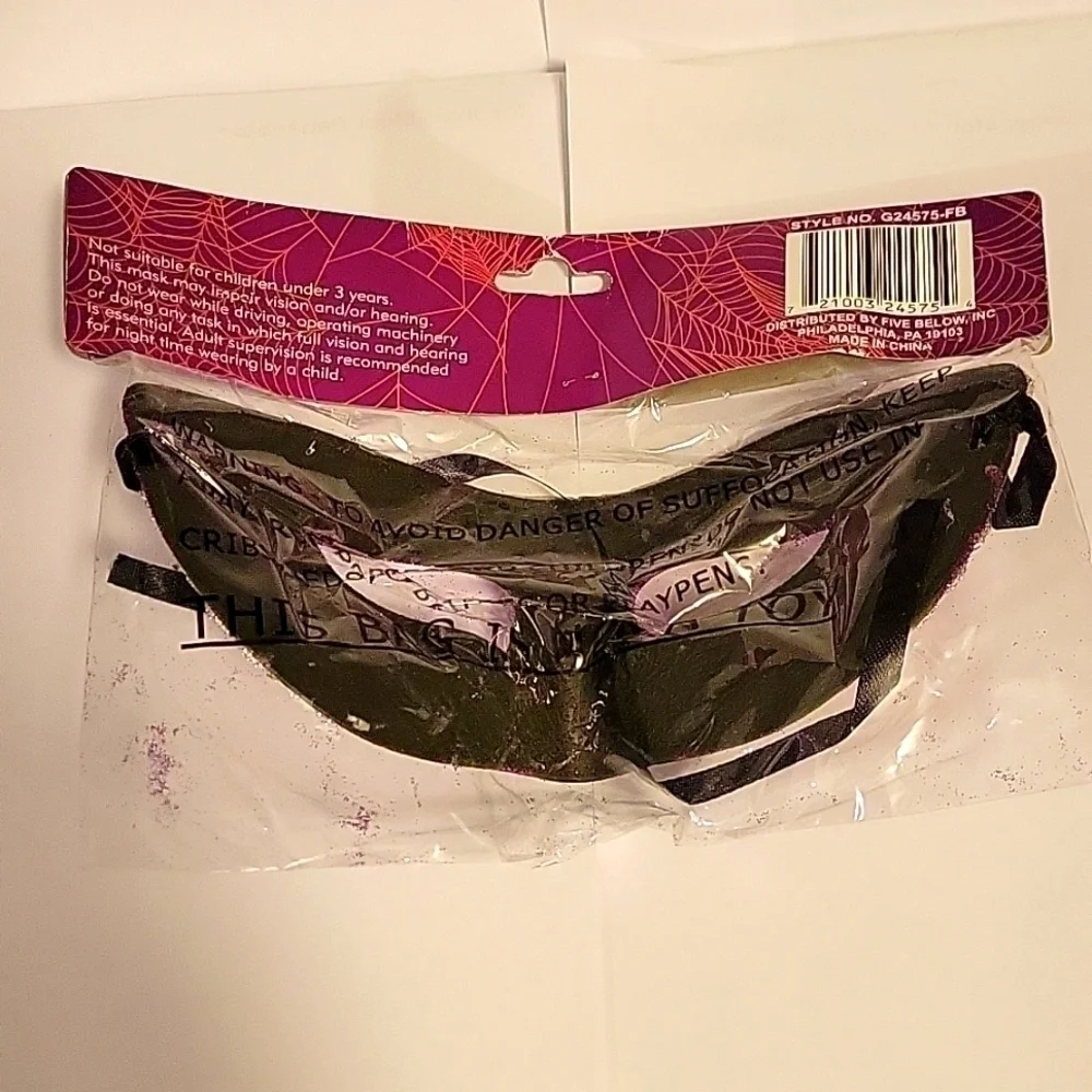 Purple Sparkle MASQUERADE MASK, Halloween